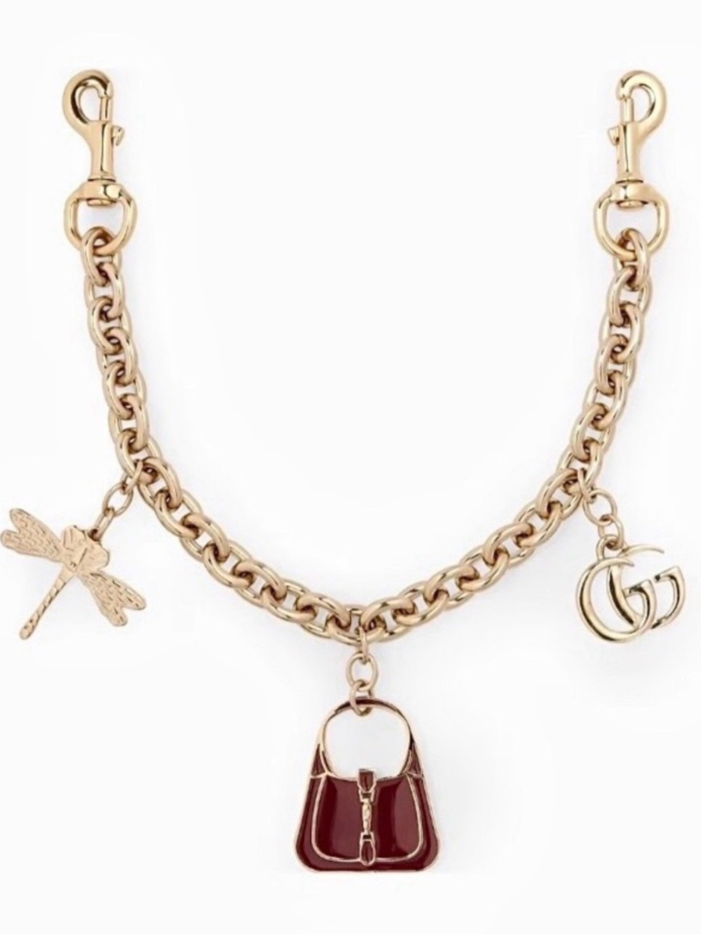 Gucci bag chain charm Pre-Fall 2025 collection NWOT comes with COA